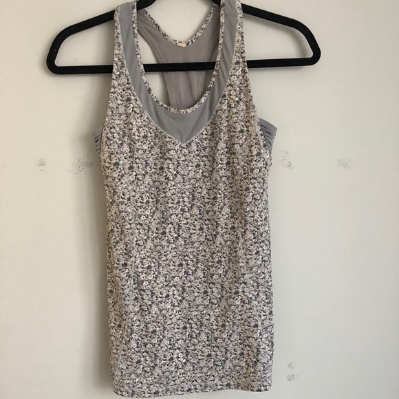 Lululemon Tank Pattern Grey - Picture 3 of 10